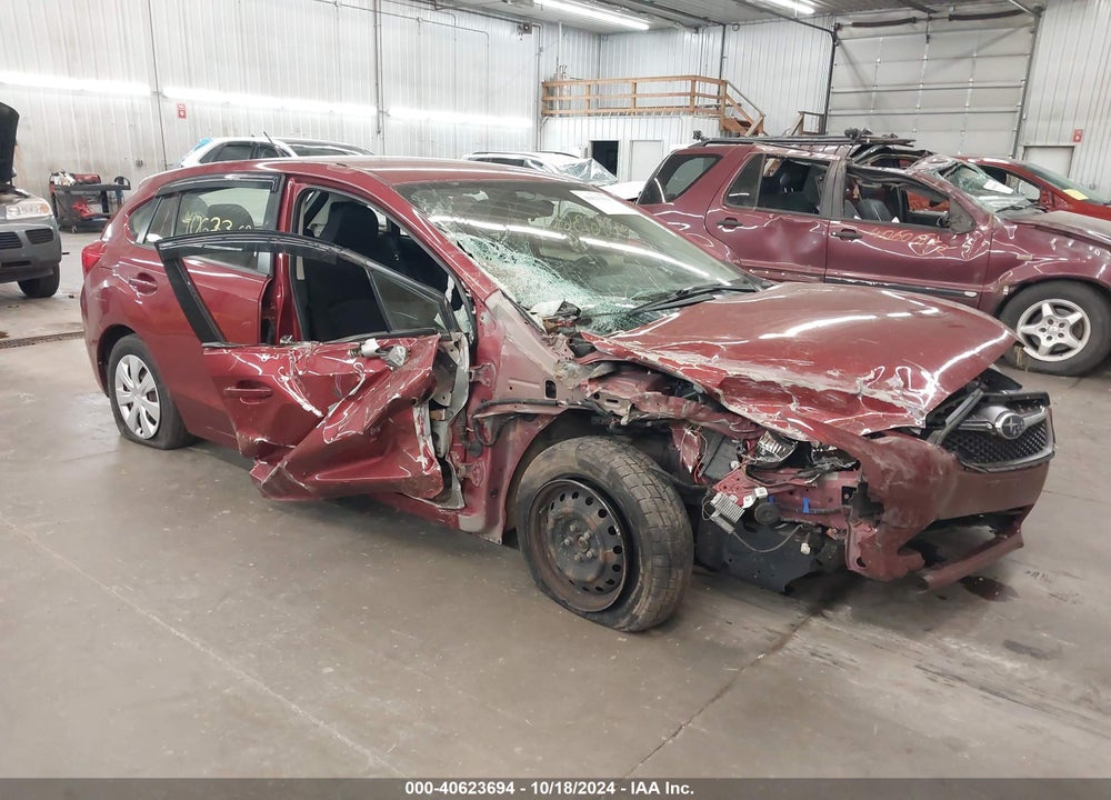 2015 SUBARU IMPREZA 2.0I VIN: JF1GPAA68FH205522