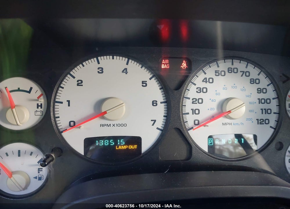 2005 DODGE RAM 1500 SLT/LARAMIE VIN: 1D7HU16D35J541395