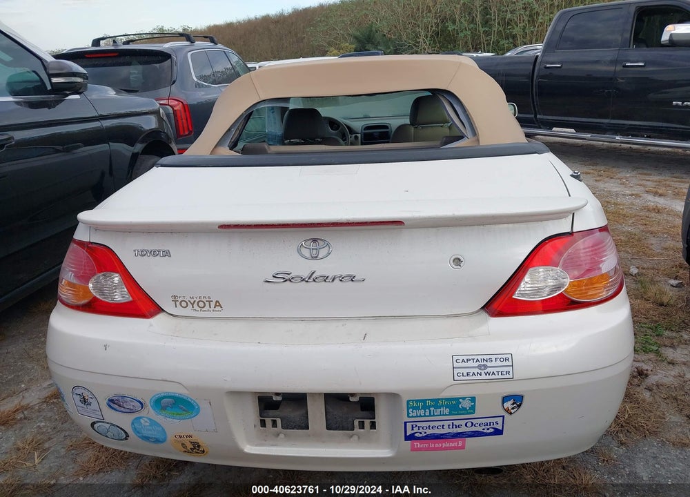 2002 TOYOTA CAMRY SOLARA SLE V6 VIN: 2T1FF22P22C550842