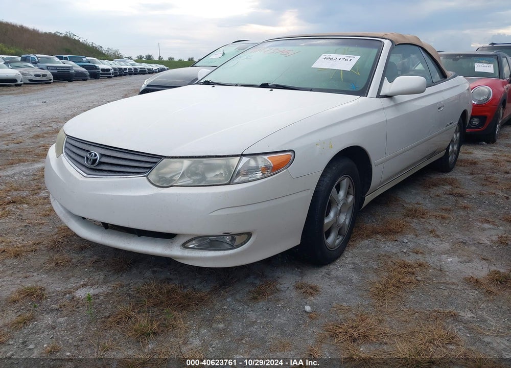 2002 TOYOTA CAMRY SOLARA SLE V6 VIN: 2T1FF22P22C550842