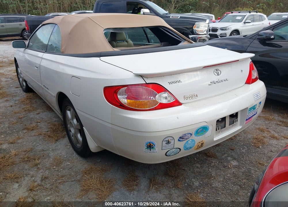 2002 TOYOTA CAMRY SOLARA SLE V6 VIN: 2T1FF22P22C550842