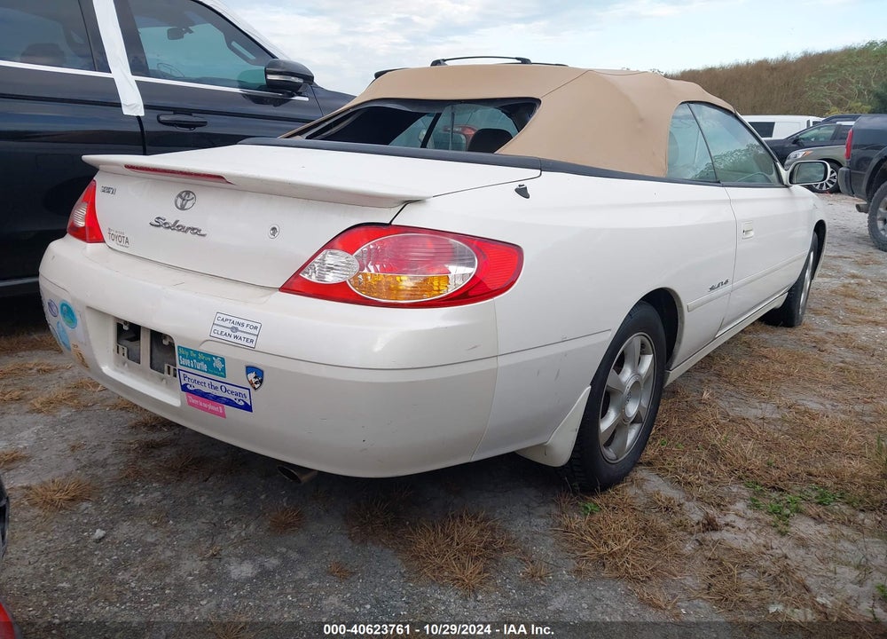 2002 TOYOTA CAMRY SOLARA SLE V6 VIN: 2T1FF22P22C550842