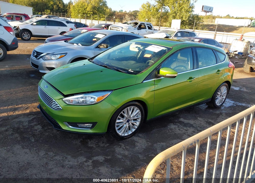2018 FORD FOCUS TITANIUM VIN: 1FADP3N26JL273183