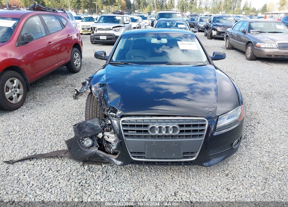 2012 AUDI A5 2.0T PREMIUM VIN: WAULFAFR7CA034827