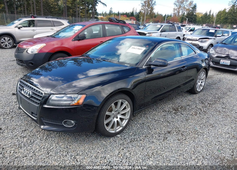 2012 AUDI A5 2.0T PREMIUM VIN: WAULFAFR7CA034827