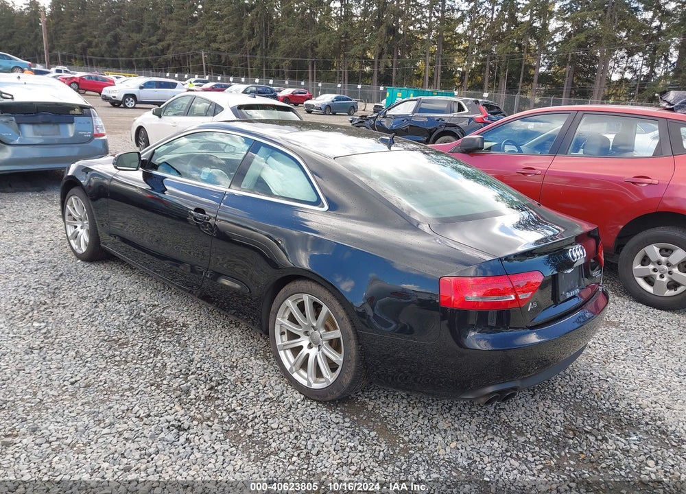 2012 AUDI A5 2.0T PREMIUM VIN: WAULFAFR7CA034827