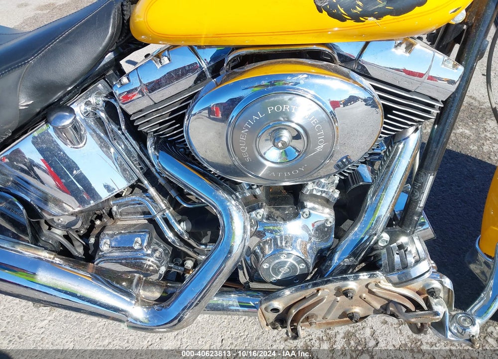 2001 HARLEY-DAVIDSON FLSTFI VIN: 1HD1BXB121Y048680
