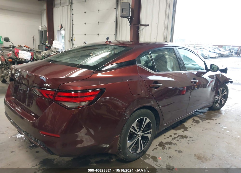 2022 NISSAN SENTRA SV XTRONIC CVT VIN: 3N1AB8CV2NY287958