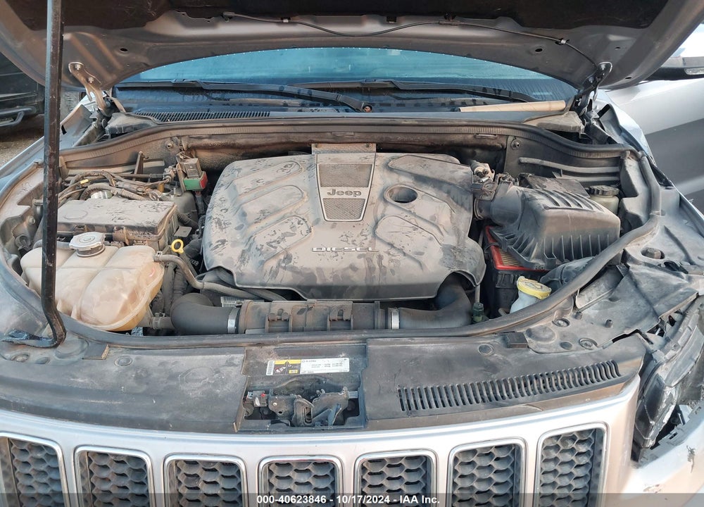 2014 JEEP GRAND CHEROKEE OVERLAND VIN: 1C4RJFCM2EC305592