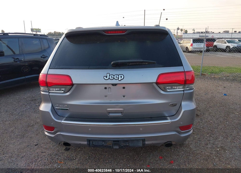 2014 JEEP GRAND CHEROKEE OVERLAND VIN: 1C4RJFCM2EC305592