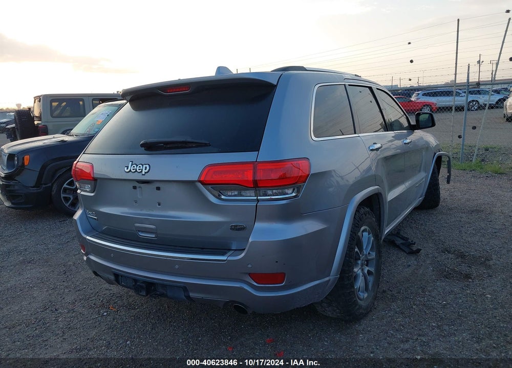 2014 JEEP GRAND CHEROKEE OVERLAND VIN: 1C4RJFCM2EC305592
