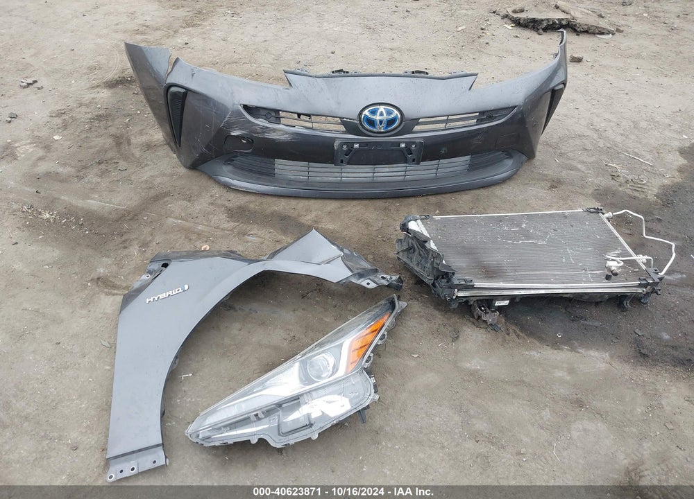 2021 TOYOTA PRIUS LE VIN: JTDKAMFU7M3152577