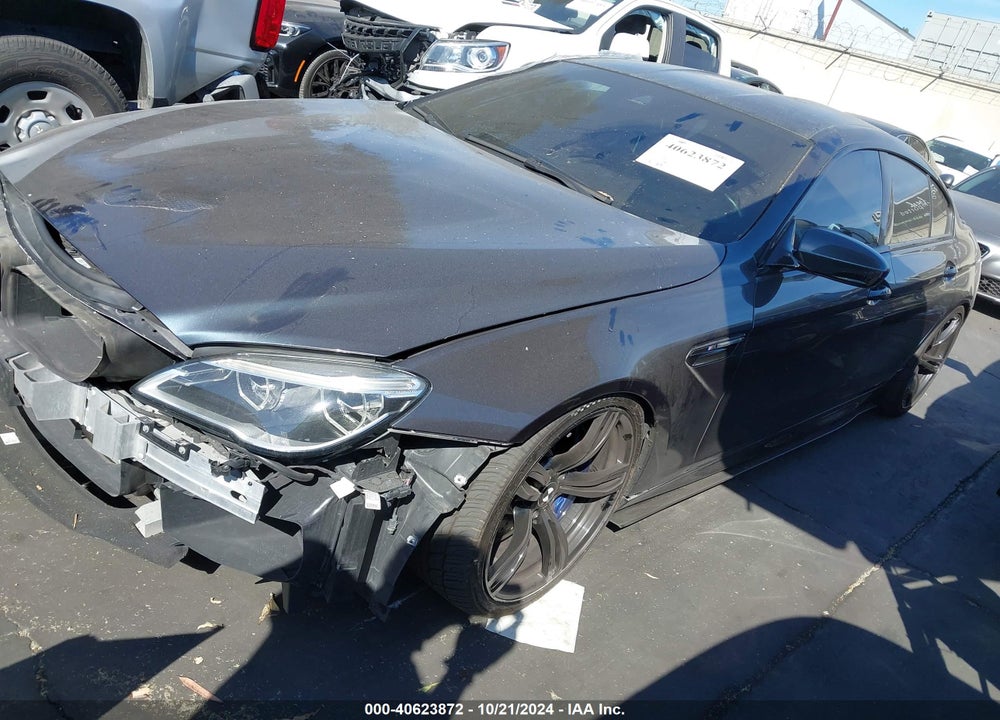 2016 BMW M6 GRAN COUPE VIN: WBS6E9C53GG437217