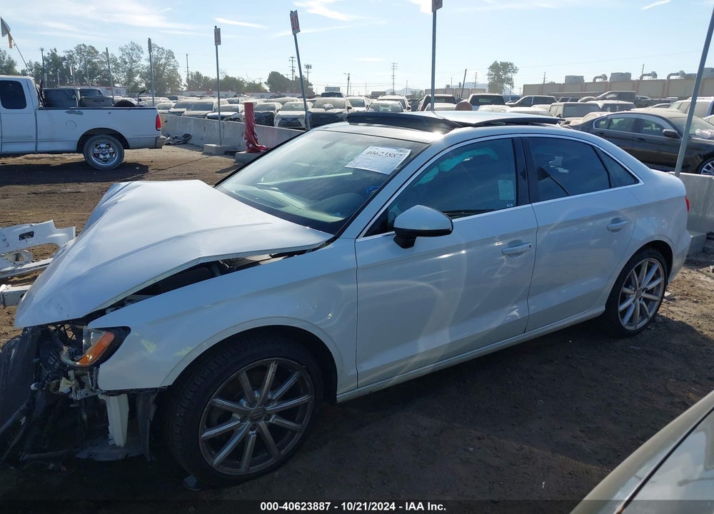 2015 AUDI A3 2.0T PREMIUM VIN: WAUEFGFF9F1035922