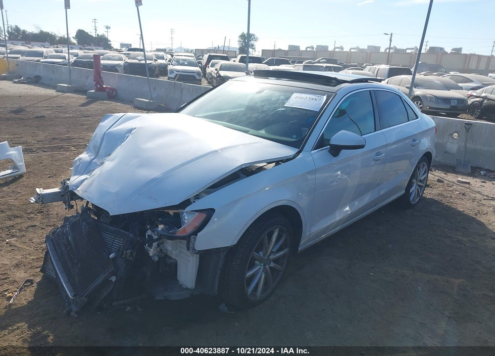 2015 AUDI A3 2.0T PREMIUM VIN: WAUEFGFF9F1035922