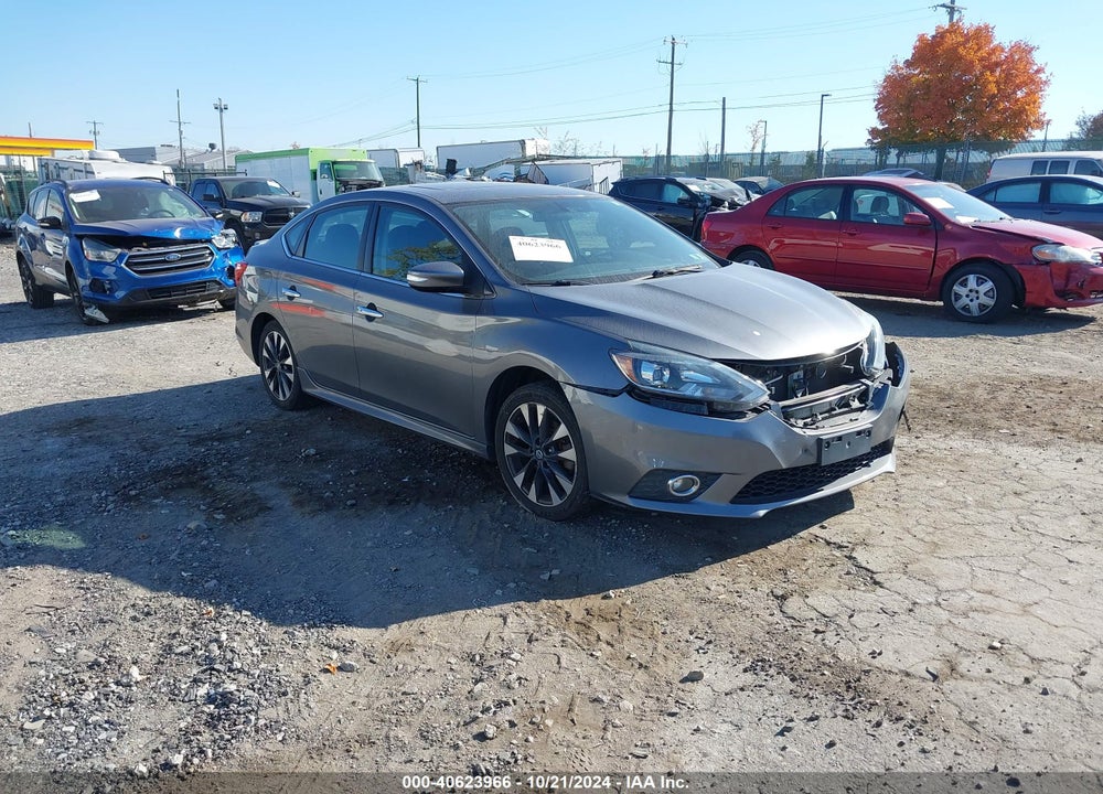 2017 NISSAN SENTRA SR TURBO VIN: 3N1CB7AP7HY369714