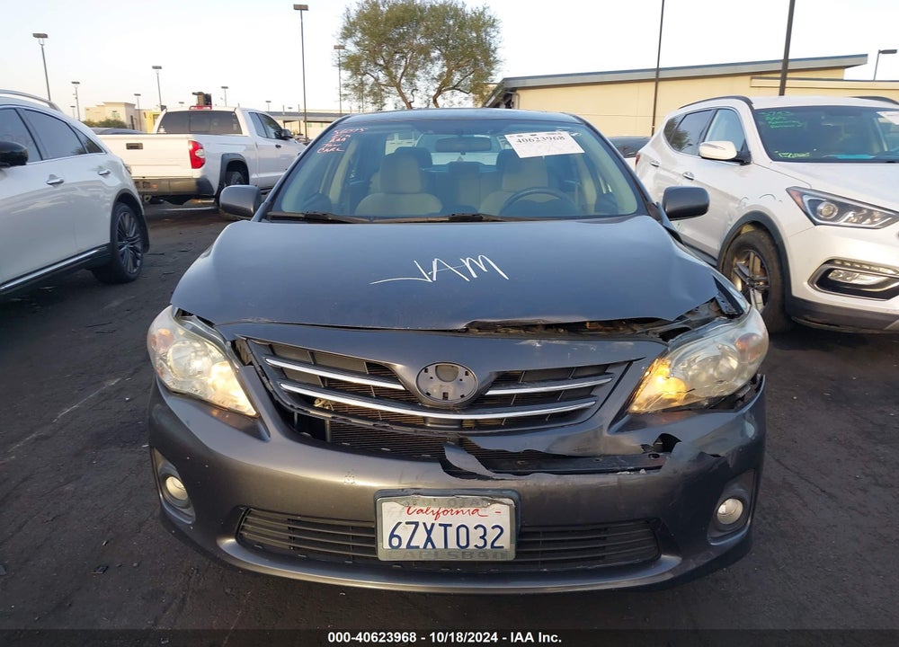 2013 TOYOTA COROLLA LE VIN: 5YFBU4EEXDP151268