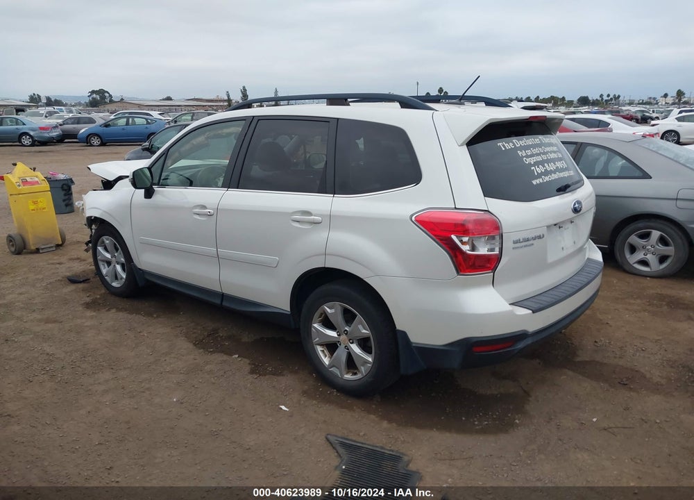 2014 SUBARU FORESTER 2.5I TOURING VIN: JF2SJAMC3EH410012
