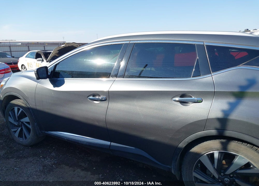 2016 NISSAN MURANO PLATINUM VIN: 5N1AZ2MH3GN120731