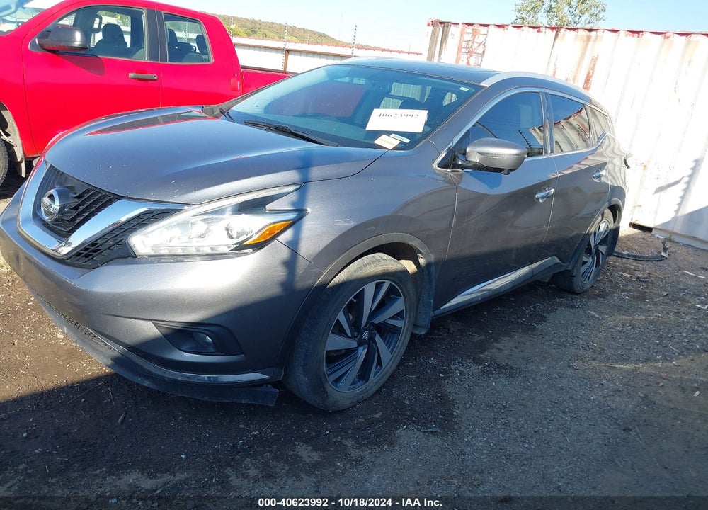 2016 NISSAN MURANO PLATINUM VIN: 5N1AZ2MH3GN120731