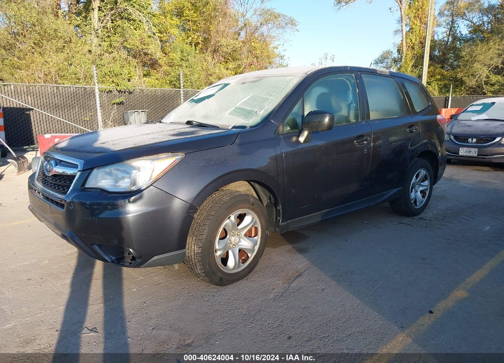 2014 SUBARU FORESTER 2.5I VIN: JF2SJAAC1EH455549