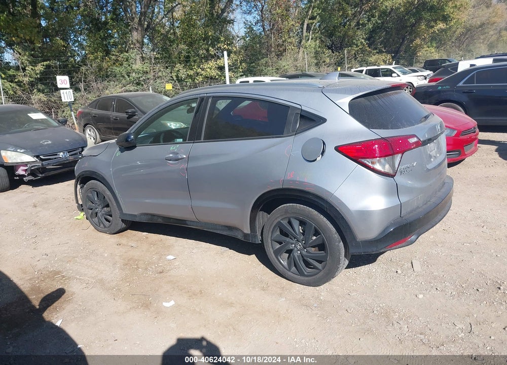 2022 HONDA HR-V AWD SPORT VIN: 3CZRU6H1XNM760284