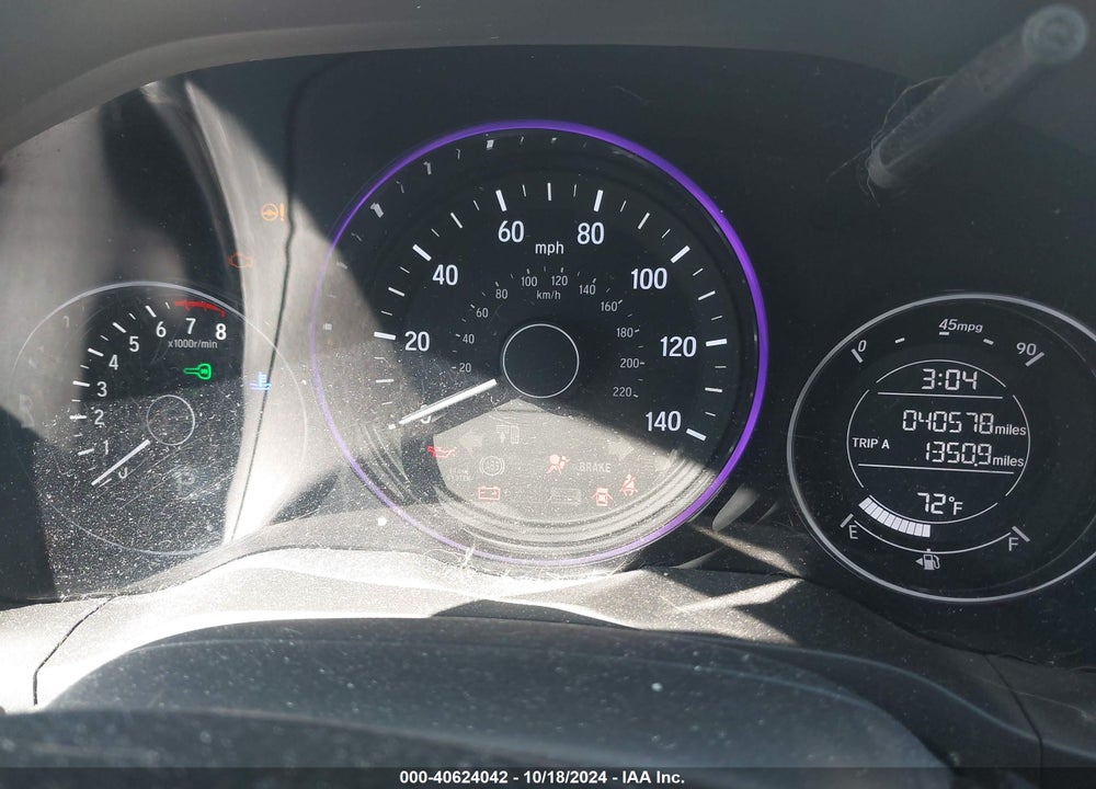 2022 HONDA HR-V AWD SPORT VIN: 3CZRU6H1XNM760284