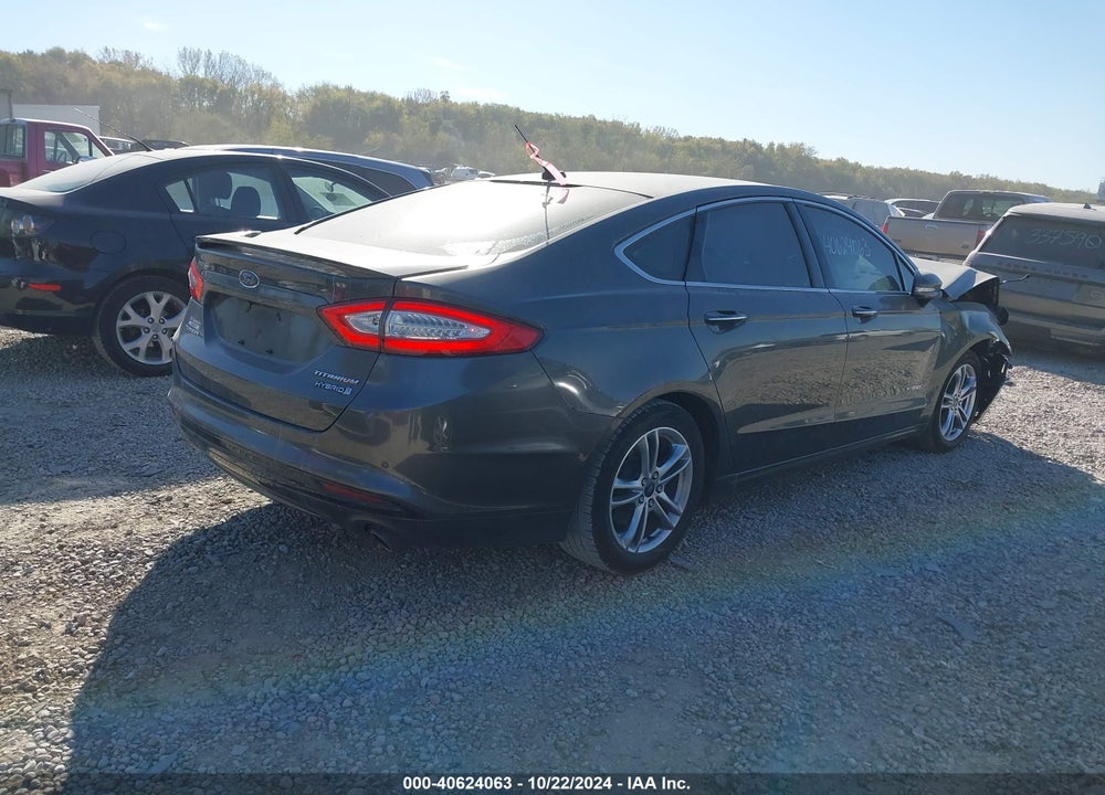 2015 FORD FUSION HYBRID TITANIUM VIN: 3FA6P0RU0FR189985