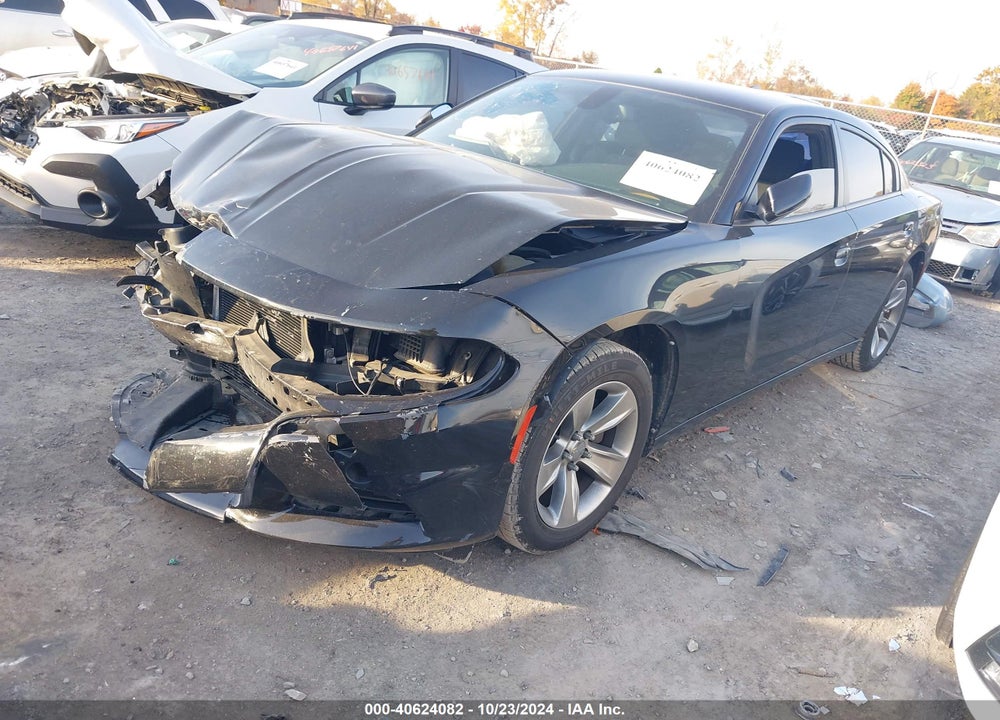 2016 DODGE CHARGER SXT VIN: 2C3CDXHG8GH339384