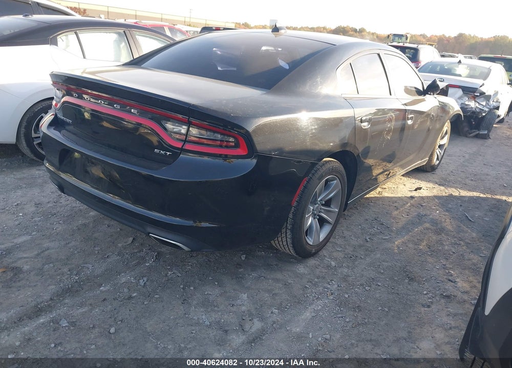 2016 DODGE CHARGER SXT VIN: 2C3CDXHG8GH339384