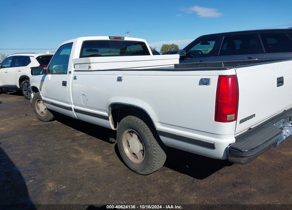 1997 GMC SIERRA 1500 SL WIDESIDE CMI VIN: 1GTEC14W5VZ528881