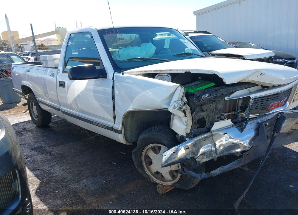 1997 GMC SIERRA 1500 SL WIDESIDE CMI VIN: 1GTEC14W5VZ528881