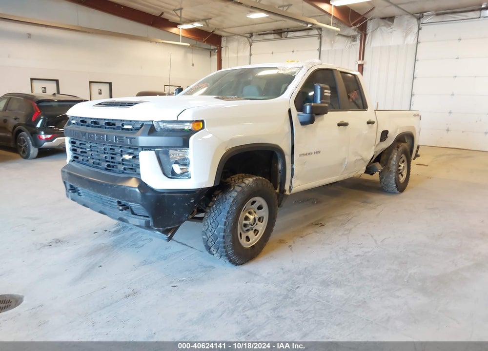 2022 CHEVROLET SILVERADO 2500HD 4WD STANDARD BED WT VIN: 1GC5YLEY4NF279150