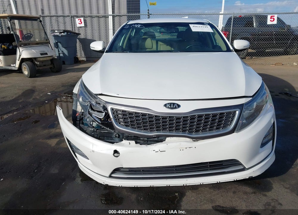 2015 KIA OPTIMA HYBRID EX VIN: KNAGN4AD5F5080753