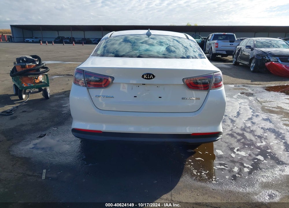 2015 KIA OPTIMA HYBRID EX VIN: KNAGN4AD5F5080753