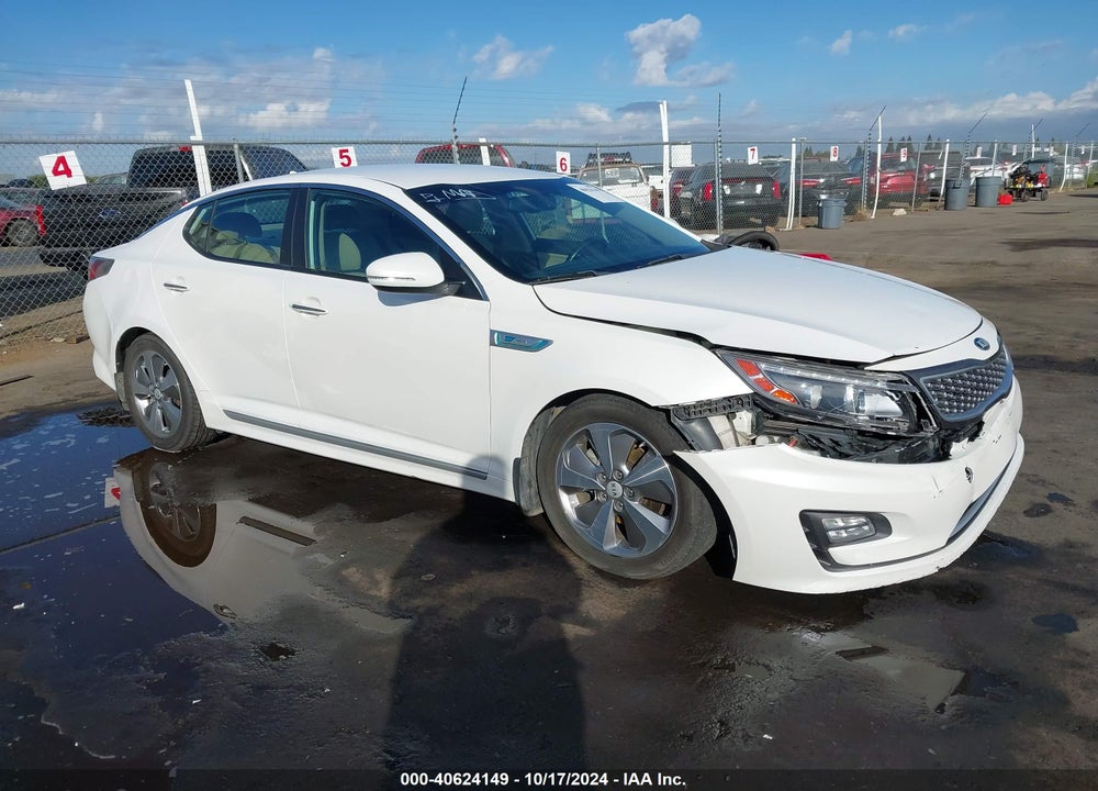 2015 KIA OPTIMA HYBRID EX VIN: KNAGN4AD5F5080753