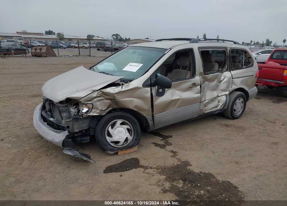 2001 TOYOTA SIENNA LE VIN: 4T3ZF13C11U348081