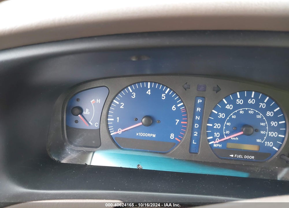 2001 TOYOTA SIENNA LE VIN: 4T3ZF13C11U348081