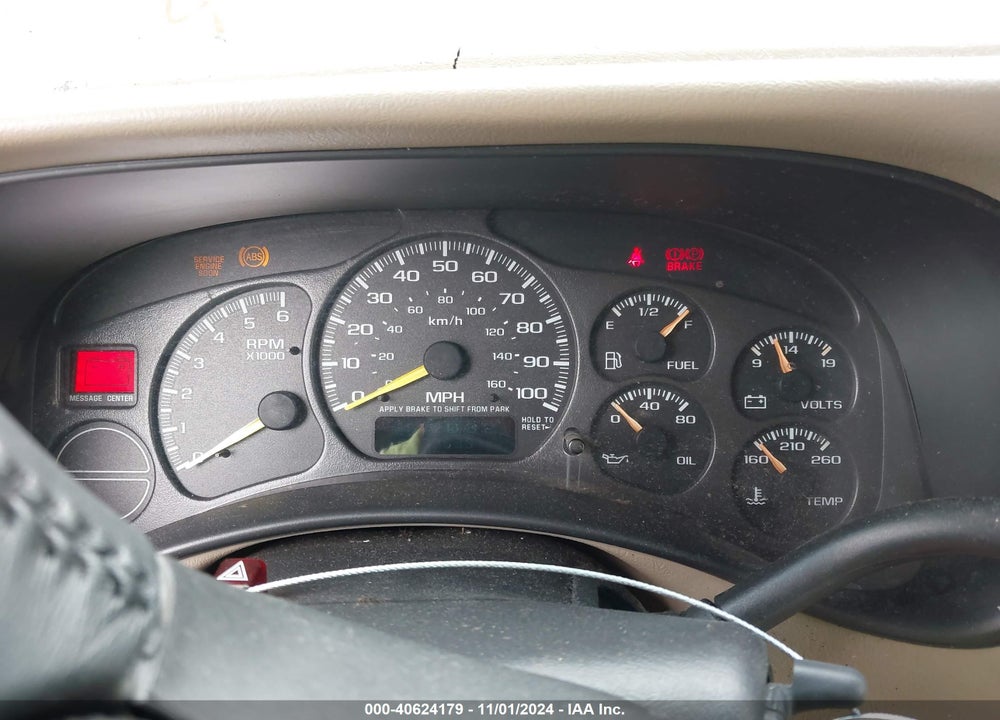 2001 CHEVROLET TAHOE LS VIN: 1GNEC13T71R125347