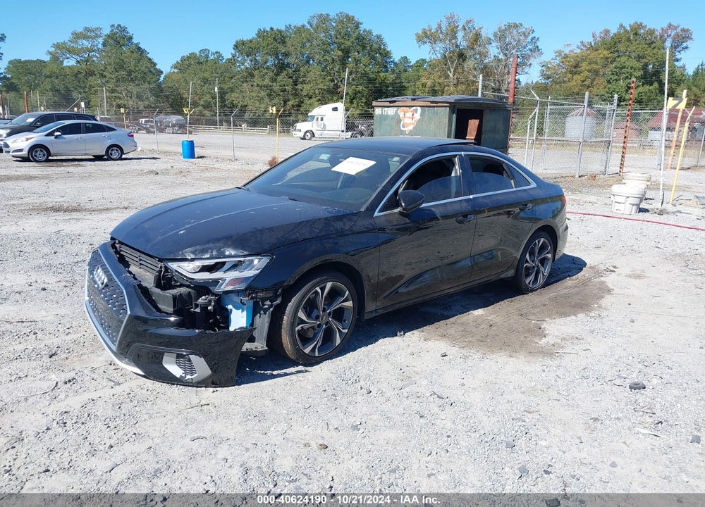 2022 AUDI A3 PREMIUM 40 TFSI FRONT-WHEEL DRIVE S TRONIC VIN: WAUAUDGY2NA020017