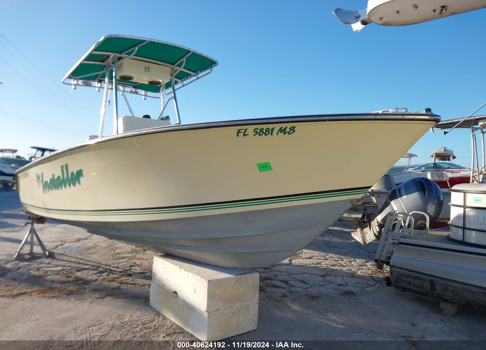 2001 CONTENDER BOAT VIN: JDJ21387A001