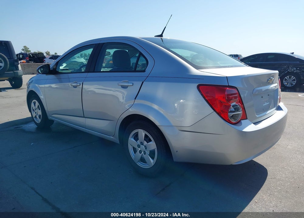 2013 CHEVROLET SONIC LS AUTO VIN: 1G1JA5SHXD4213630
