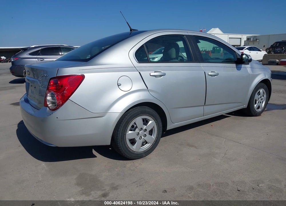 2013 CHEVROLET SONIC LS AUTO VIN: 1G1JA5SHXD4213630