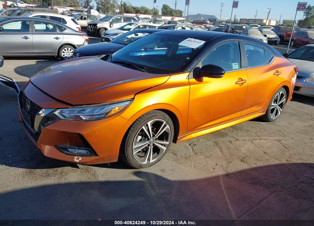 2022 NISSAN SENTRA SR XTRONIC CVT VIN: 3N1AB8DVXNY265849