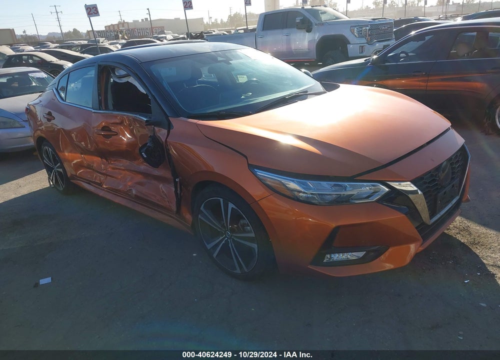2022 NISSAN SENTRA SR XTRONIC CVT VIN: 3N1AB8DVXNY265849