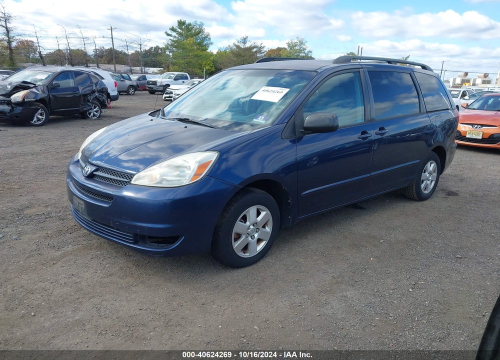 2004 TOYOTA SIENNA LE VIN: 5TDZA23C84S155100