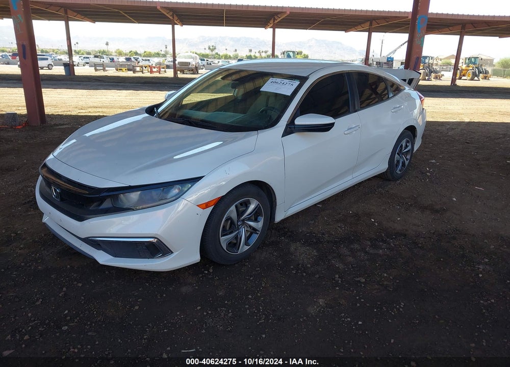 2019 HONDA CIVIC LX VIN: 19XFC2F63KE211180