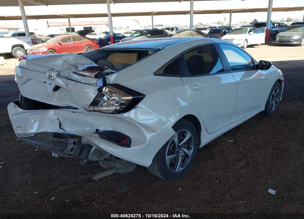 2019 HONDA CIVIC LX VIN: 19XFC2F63KE211180