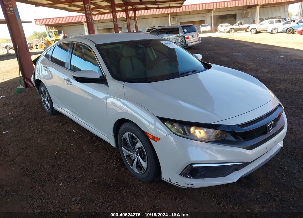 2019 HONDA CIVIC LX VIN: 19XFC2F63KE211180