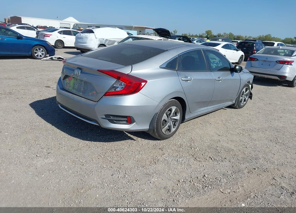 2019 HONDA CIVIC LX VIN: 19XFC2F6XKE040623